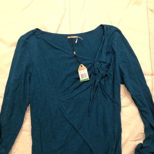 New! teal top by Max Studio . Size Large.